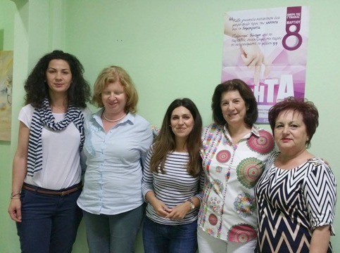 Η Φωτεινή Κούβελα στο Συμβουλευτικό Κέντρο Γυναικών Χαλκίδας