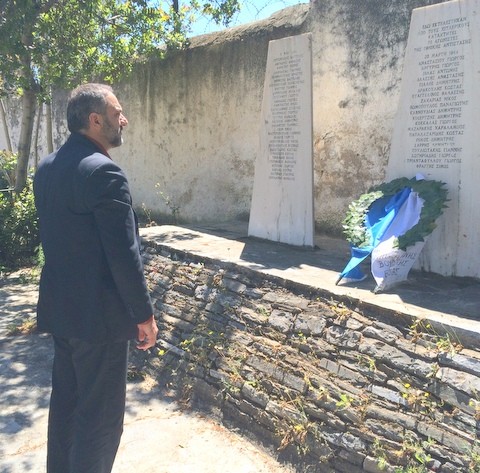 Τίμησε τους αγωνιστές της Εθνικής Αντίστασης την Πρωτομαγιά