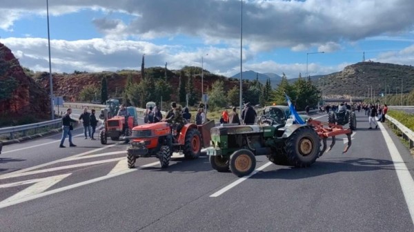 Αγρότες: Οριστικό το τετραήμερο μπλακ άουτ στην Εθνική Αθηνών-Λαμίας... Πώς γίνονται οι εκτροπές στο Κάστρο Βοιωτίας