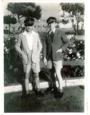 Ο Δημήτρης Μυταράς σε φωτογραφία του 1948