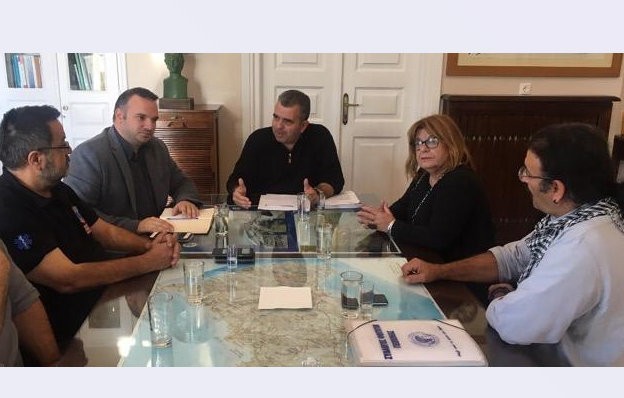 Κλιμάκιο του ΣΥΡΙΖΑ με επικεφαλής την Ζωή Λιβανίου επισκέφτηκε την Κάρυστο