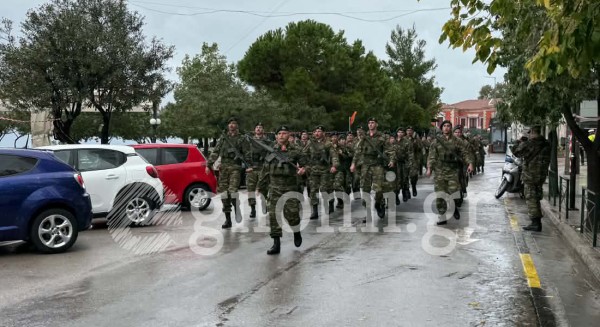 ΧΑΛΚΙΔΑ - ΕΟΡΤΑΣΜΟΣ 28ης ΟΚΤΩΒΡΙΟΥ 2026: Πρωταγωνίστησαν στρατός και...ομπρέλες!