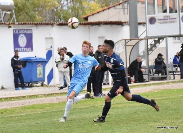 ΑΠΟΛΛΩΝ ΕΡΕΤΡΙΑΣ-ΑΕΚ ΧΑΛΚΙΔΑΣ 5-1: Ξέσπασε και την  ...παράδοση έσπασε