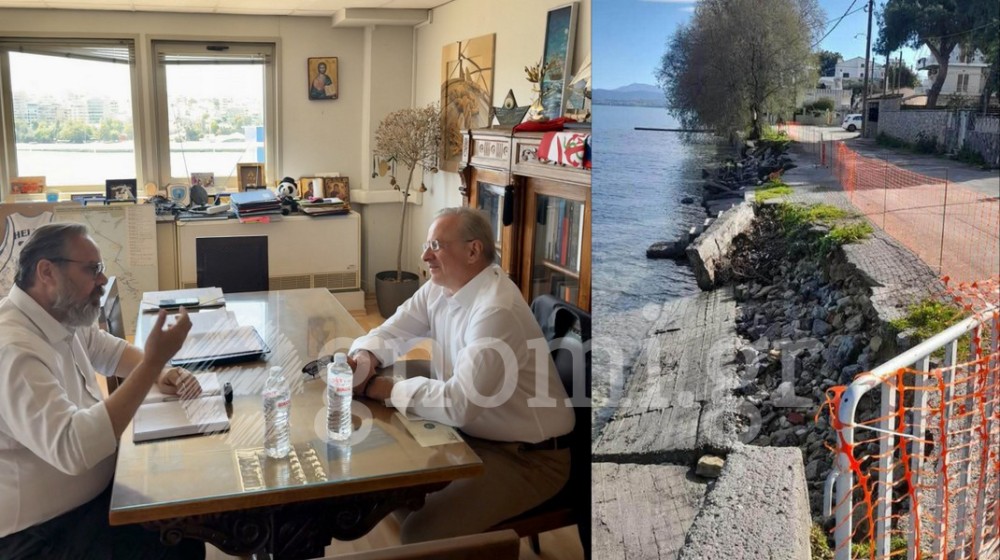 ΖΕΜΠΙΛΗΣ: Δέσμευση για αποκατάσταση του παραλιακού μετώπου της Αυλίδας