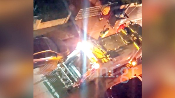 ΧΑΛΚΙΔΑ: Δημοτικοί υπάλληλοι καβγάδισαν και ξεσήκωσαν τη γειτονιά (VIDEO)