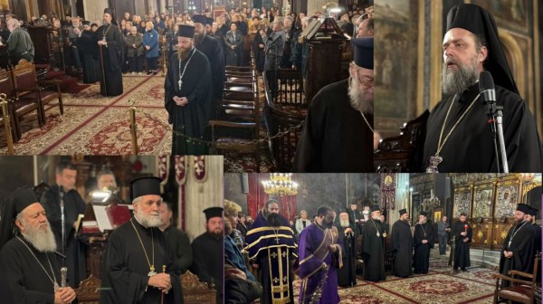 ΧΑΛΚΙΔΑ: Ο Μητροπολίτης Θεσσαλονίκης στον Κατανυκτικό Εσπερινό την Κυριακή της Ορθοδοξίας