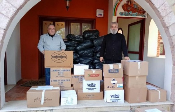 ΧΑΛΚΙΔΑ: Ανθρωπιστική βοήθεια από την Ενορία Αγίου Νικολάου