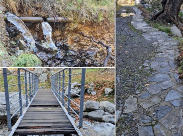 ΚΑΤΑΓΓΕΛΙΑ: Εικόνα εγκατάλειψης στο φαράγγι της Αγάλης στη Δίρφυ (φωτό)