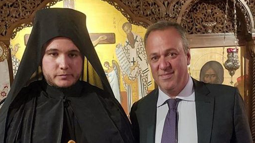Έγινε μοναχός και χειροτονήθηκε διάκονος στις Βρυξέλλες ο νεαρός Χαλκιδέος Γεώργιος - Εφραίμ Μπακάλης
