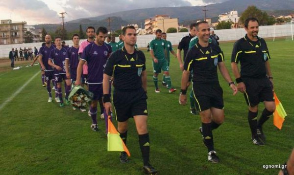 Ο Κάμπαξης σφυρίζει στον αγώνα Ηρακλής Ψαχνών-Παναθηναϊκός