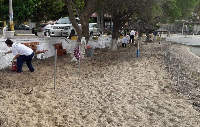 Εθελοντικός καθαρισμός σε παραλίες στο Ληλάντιο