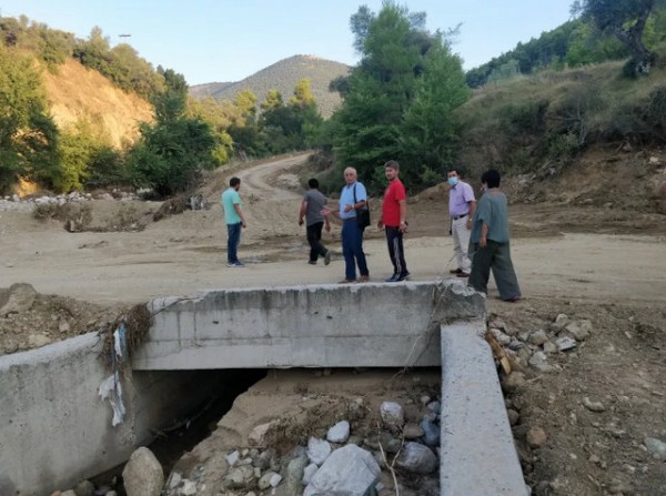 ΣΥΡΙΖΑ: Κλιμάκιο επισκέφτηκε τις περιοχές Πούρνου, Μίστρου και Μαυρόπουλου