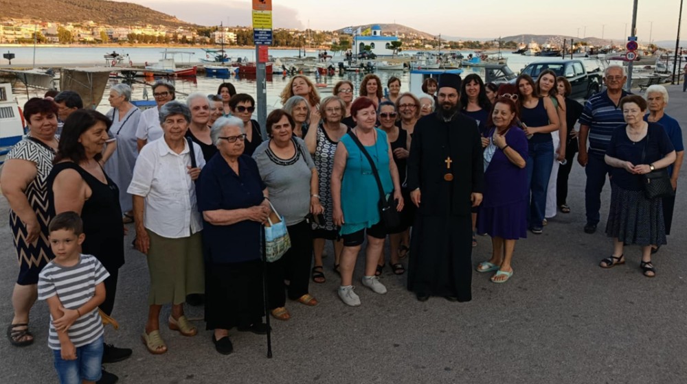 ΧΑΛΚΙΔΑ: Ο π. Νικόλαος Πριμηκύριος διοργάνωσε εκδρομή στον Ωρωπό, αλλά η φωτιά ...χάλασε τα σχέδια