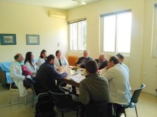 Ο Γιώργος Ακριώτης πήγε περιοδεία στο Δήμο Μαντουδίου-Λίμνης-Αγίας Άννας