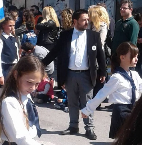 Πάντα παρών στην παρέλαση ο Χρήστος Μπλέτσας