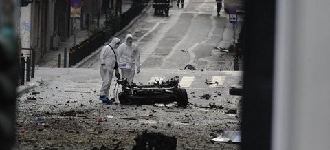 Τρομοκρατικό χτύπημα στο κέντρο της Αθήνας