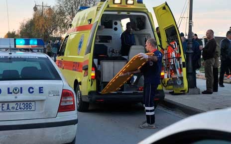 ΚΥΜΗ: Τροχαίο ατύχημα με δύο τραυματίες
