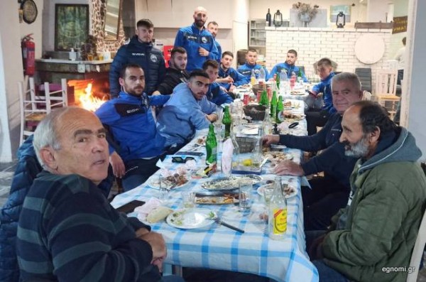 ΑΠΟΛΛΩΝ ΕΡΕΤΡΙΑΣ-ΣΤΑΥΡΟΣ 0-3: Τρίποντο και τραπέζι-έκπληξη από τον πρόεδρο για την καλή πορεία!