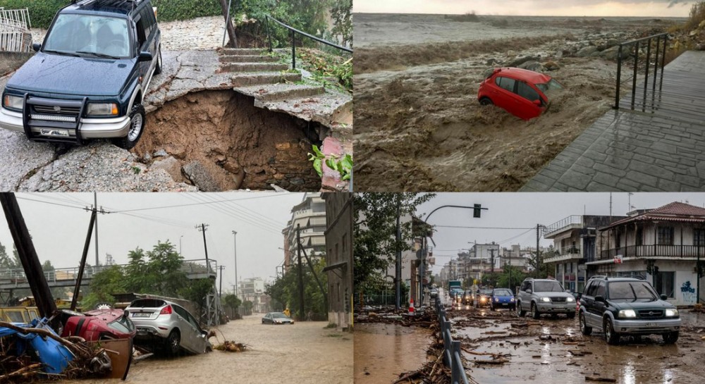 ΚΑΚΟΚΑΙΡΙΑ: Δραματική η κατάσταση στον Βόλο και στο Πήλιο - Αναμένεται δύσκολη νύχτα και για την Βόρεια Εύβοια  (φωτό)