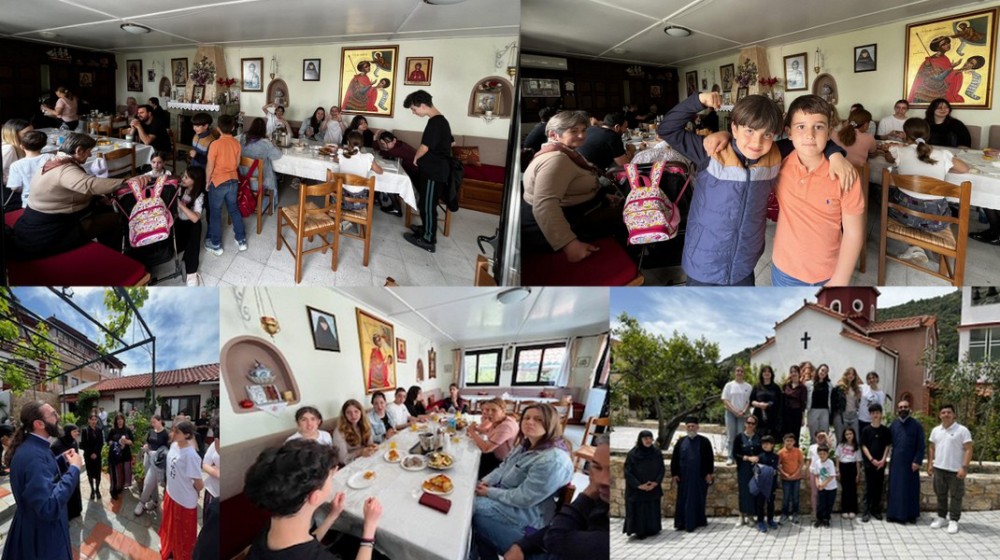 ΒΟΡΕΙΑ ΕΥΒΟΙΑ: Προσκυνηματική εξόρμηση νέων στην Ιερά Μονή Αγίου Γεωργίου Ηλίων