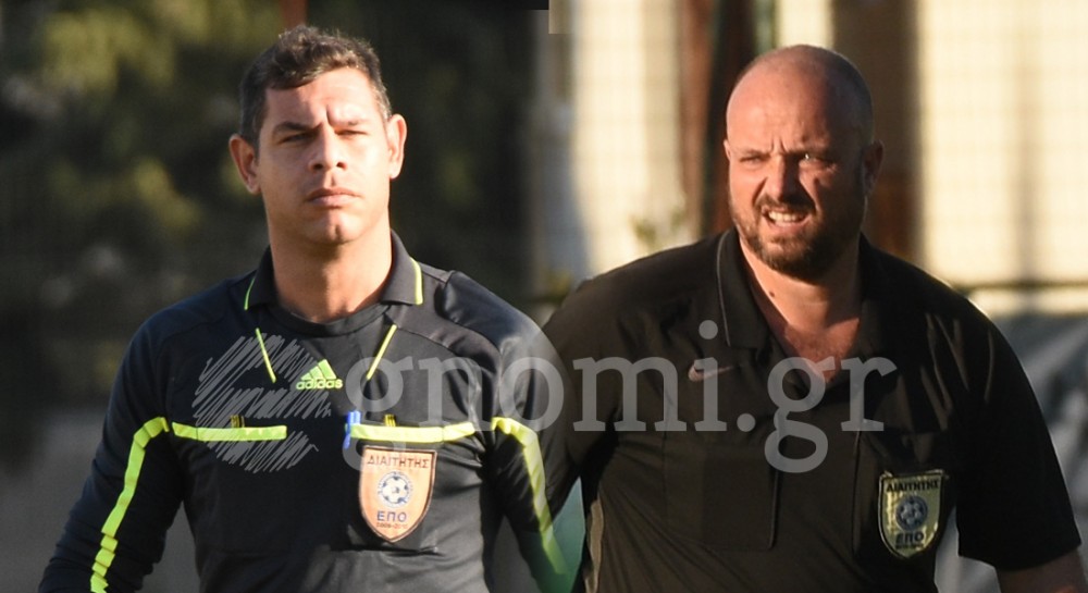 Οι διαιτητές στους αγώνες της Τετάρτης