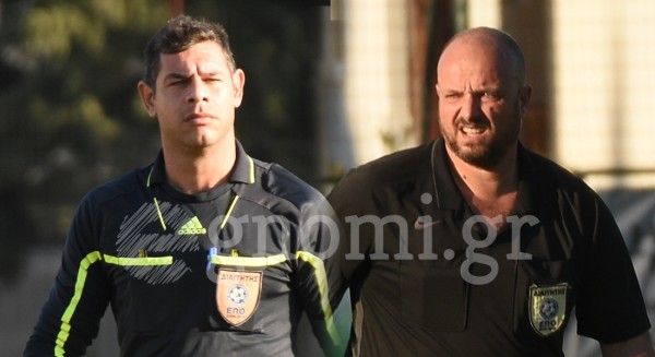 Οι διαιτητές στους αγώνες της Τετάρτης