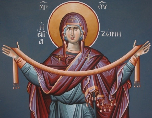 Η γιορτή Κατάθεσης της Τιμίας Ζώνης της Θεοτόκου στους Αμέλαντες