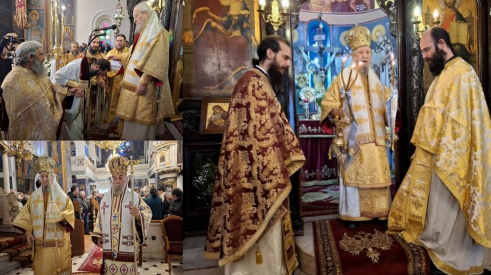 ΚΑΡΥΣΤΟΣ: Ο μητροπολίτης Σεραφείμ χειροτόνησε πρεσβύτερο τον διάκονο Ιωάννη Μαχαλιώτη