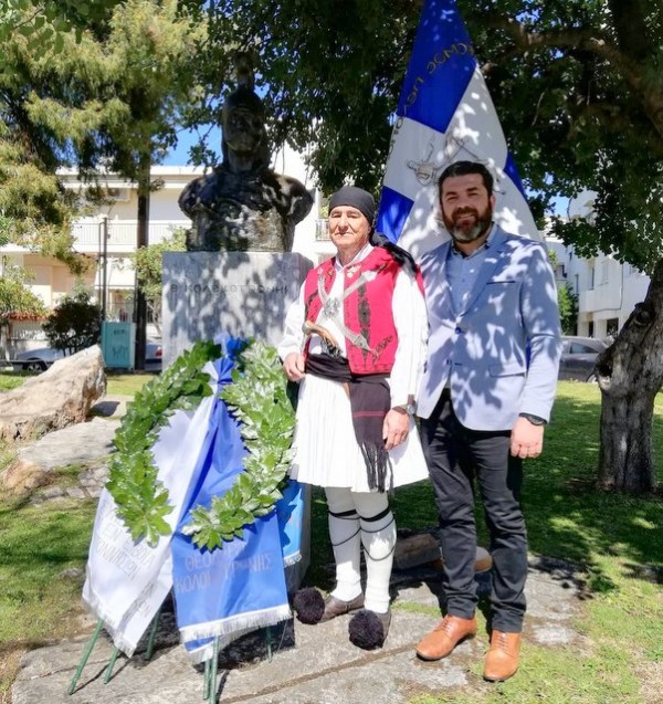ΧΑΛΚΙΔΑ: Βουβή η φετινή εκδήλωση μνήμης για τον Θεόδωρο Κολοκοτρώνη (φωτό)