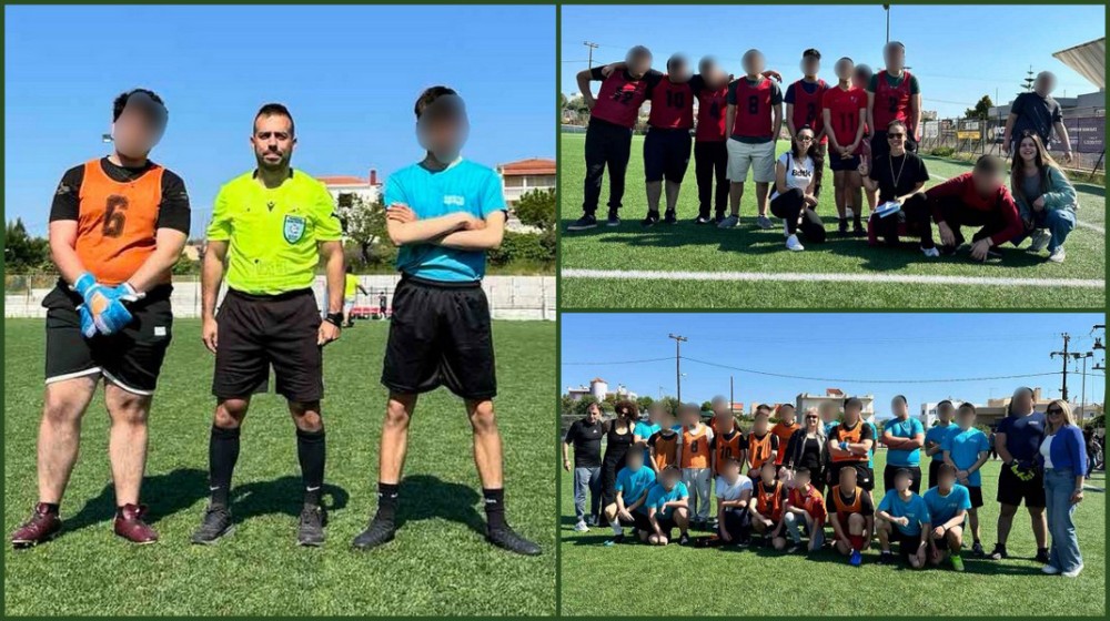 ΕΙΔΙΚΟ ΓΥΜΝΑΣΙΟ-ΛΥΚΕΙΟ ΧΑΛΚΙΔΑΣ: Γιορτή αθλητισμού και συνεργασίας