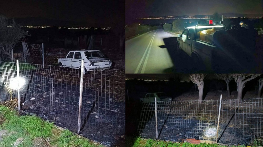 ΔΗΜΟΣ ΕΡΕΤΡΙΑΣ: Κινητοποίηση εθελοντών για φωτιά στα Μπασινέικα το βράδυ της Τρίτης