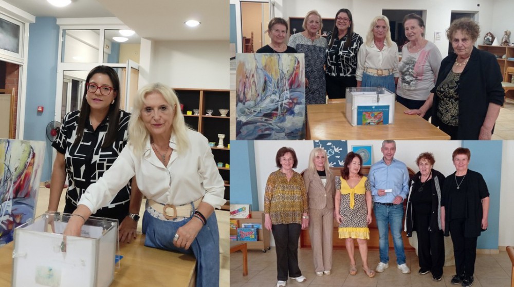 ΧΑΛΚΙΔΑ: Ο μηχανικός Δημήτρης Βαρελάς κέρδισε σε κλήρωση ένα πίνακα ζωγραφικής