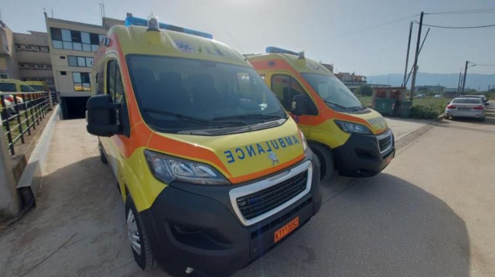 Παραλαβή νέων ασθενοφόρων από την Περιφέρεια Στερεάς Ελλάδας