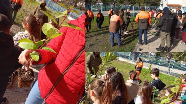 ΕΥΒΟΙΑ: Πράσινη ...ανάσα στο Δημοτικό Σχολείο Κηρίνθου