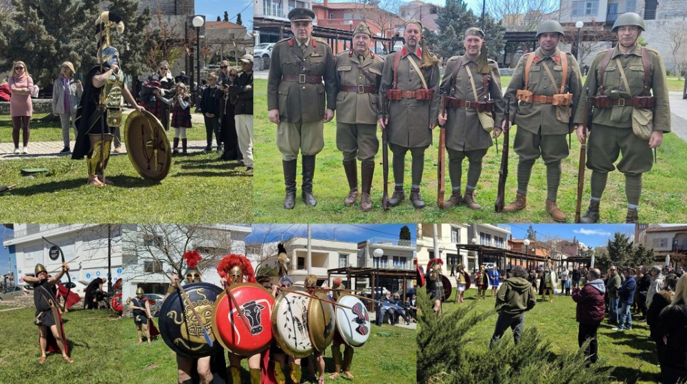 ΧΑΛΚΙΔΑ: Εντυπωσίασαν οι αναβιωτές στην 25η Έκθεση Μοντελισμού με ζωντανές ιστορικές αναβιώσεις