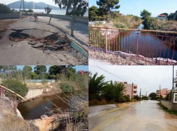 ΚΑΤΑΓΓΕΛΙΑ: Τριτοκοσμικές εικόνες στο Αλιβέρι και για τη Δημοτική Αρχή ...πέρα βρέχει (φωτό)