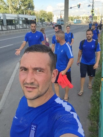 BEACH SOCCER: Ο Γιώργος Μόνος με τη φανέλα της Εθνικής, σήμερα στον OTE TV