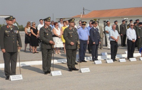Αλλαγή διοικητή στο Κέντρο Εκπαιδεύσεως Πυροβολικού Θήβας