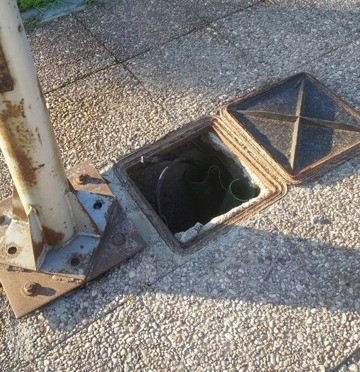 Έκλεψαν τα καλώδια φωτισμού από το Πάρκο Κυκλοφοριακής Αγωγής στη Χαλκίδα