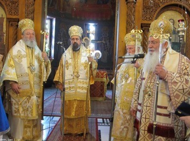 Λειτούργησε στο Σχηματάρι ο Ευβοιώτης νέος Μητροπολίτης Καρπενησίου