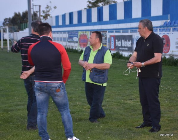 Επίσκεψη του Ψαθά στο γήπεδο Βασιλικού λίγα 24ωρα πριν το μεγάλο ντέρμπι Λήλας-Ερέτρια