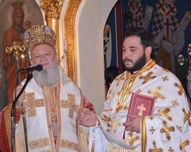 Ο Μητροπολίτης χειροτόνησε πρεσβύτερο τον Διάκονο Αθανάσιο Σάλιαρη