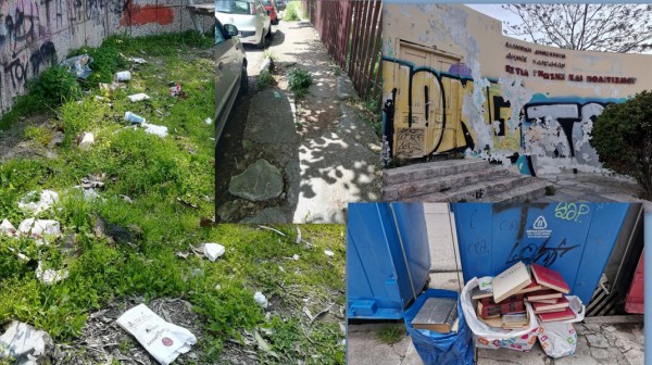 ΧΑΛΚΙΔΑ: Οι δημότες αναδεικνύουν τις άθλιες εικόνες της πόλης