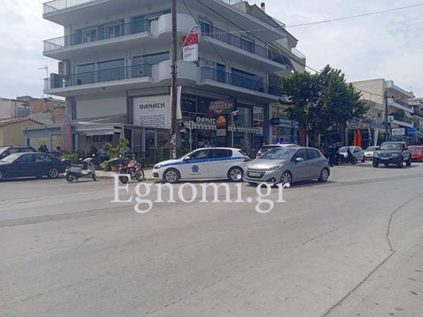 Τροχαίο με τραυματισμό στη Λεωφόρο Χαϊνά στη Χαλκίδα