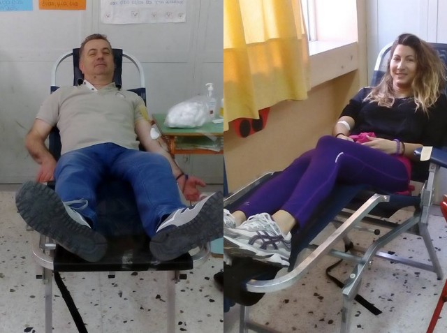 Οι δάσκαλοι της Χαλκίδας έδωσαν το αίμα τους