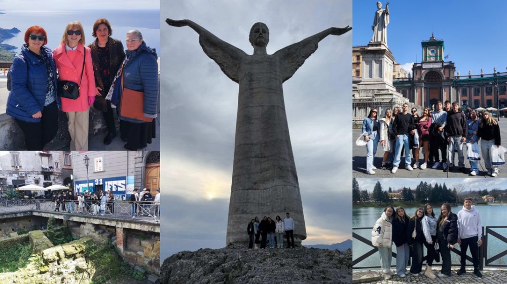 Αλησμόνητες στιγμές συνεργασίας και πολιτισμού για το 2ο Λύκειο Αλιβερίου στη Νότια Ιταλία