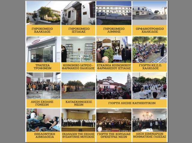 ΜΗΤΡΟΠΟΛΗ ΧΑΛΚΙΔΟΣ: Αυτό είναι το φιλανθρωπικό έργο της φετινής χρονιάς