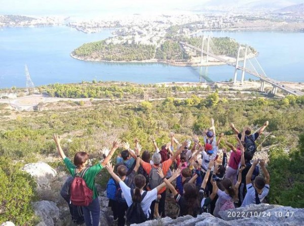 ΧΑΛΚΙΔΑ: Η πρώτη εκπαιδευτική επίσκεψη από Σχολείο στο μονοπάτι του Σωκράτη