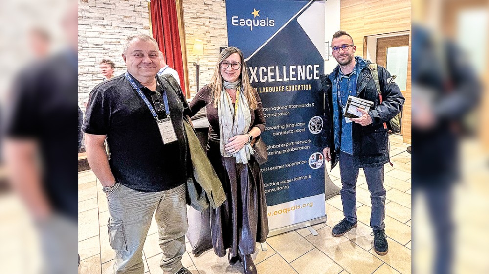 ΒΑΣΙΛΗΣ ΚΑΙ ΑΓΓΕΛΟΣ ΤΣΟΝΙΔΗΣ: Στο Βερολίνο για το συνέδριο του EAQUALS