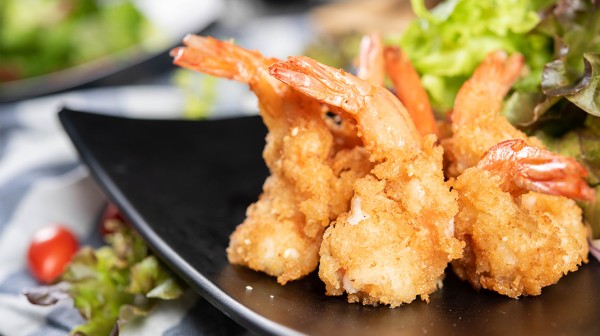 Γαρίδες πανέ